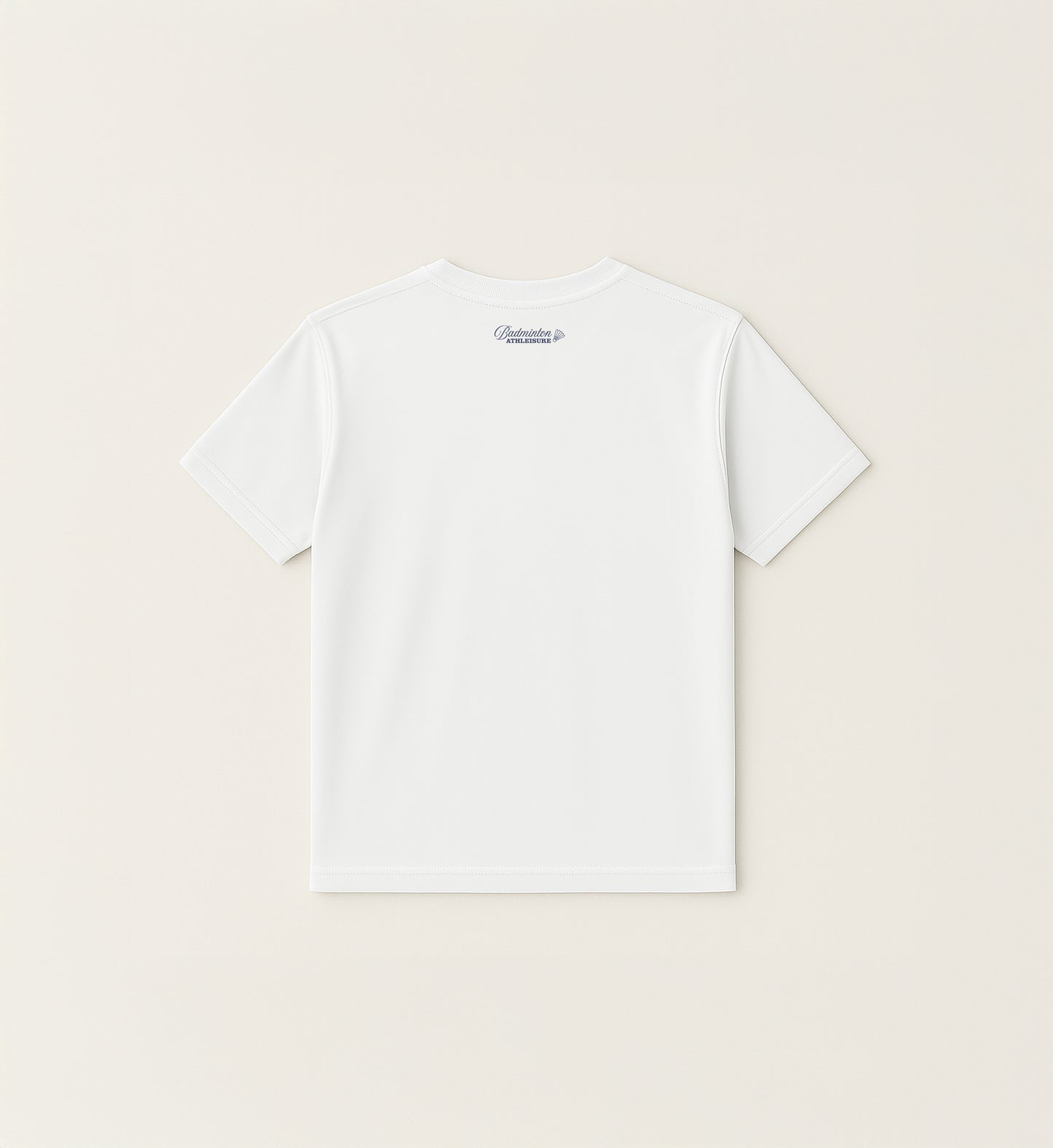 The Birdie Tee - White / Navy
